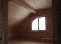 Отделка дома из бруса 10х12, МО, Сергиево-Посадский р-н — фото 10