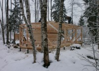 Установка потолочных перекрытий дома