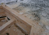 Эркер первого этажа из бруса 150x150