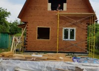 Отделка дома из бруса 6х9, МО, Можайский район, д. Сивково. — фото 17