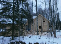 Дом из профилированного бруса 150x150