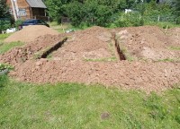 Фоторепортаж №17, фундамент 6х8, МО, Рузский р-н, д. Хрущево — фото 15
