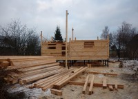 Стройматериалы для постройки дома 10x8 из бруса