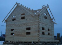 Стропильная система дома 7x9
