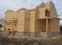 Крыльцо брусового дома 11х12,5