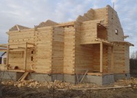 Крыльцо брусового дома 11х12,5