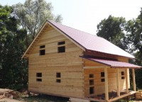 Крыша дома из металлочерепицы