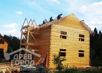 Процесс установки обрешетки