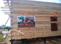 Угод дома 8x8 из профилированного бруса