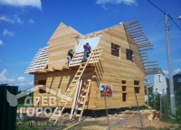 Гидроизоляция крыши дома 8x8