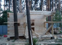 Крыльцо бани