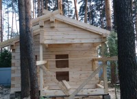 Крыльцо бани