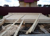 Брус для постройки дома 8х9