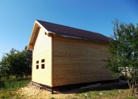 Торцевая сторона дома