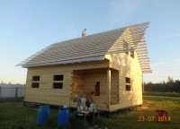 Обрешетка на крыше дома