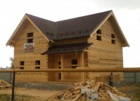 Дом из профилированного бруса 9x9