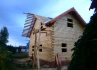 Обрешетка на крыше брусового дома