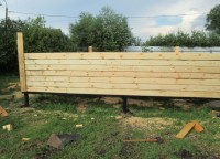 Первый этаж дома из бруса