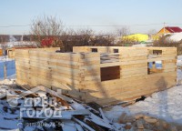 Первый этаж брусового дома г. Раменское