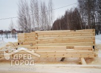 Первый этаж брусового дома г. Тула
