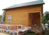 Брусовой дом из бруса 150x150