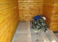 Укладка пароизоляции