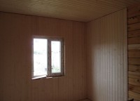 Комната обшитая вагонкой