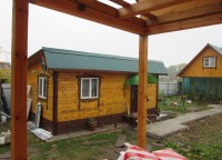 Крыльцо брусового дома