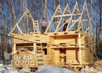 Стропильная система дома г. Тула
