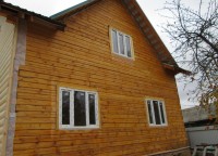 Торцевая сторона дома