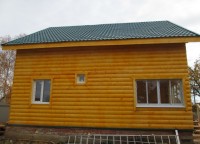 Отделка дома из бруса, Владимирская обл., пос. Бавлены — фото 32