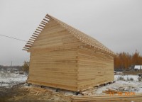 Торцевая сторона дома
