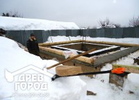 Начало строительства первого этажа г. Одинцово