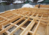 Укладка половых балок г. Одинцово