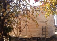 Крыльцо брусового дома