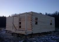 Крыльцо брусового дома