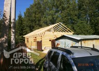 Стропильная система дома 8х12