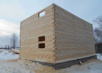 Процесс строительства второго этажа