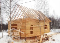 Стропила установлены