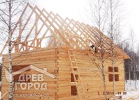 Начало работы над обрешеткой
