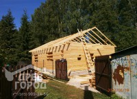 Стропильная система дома 8х12