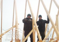 Укрепление стропильной системы