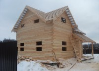 Обрешетка на крыше брусового дома