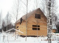 Работа над черновой крышей