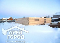 Первый этаж дома из бруса фото-2
