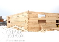 Возведение первого этажа брусового дома