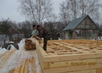 Свердение отверстий для нагелей