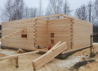 Крыльцо брусового дома