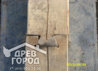 Тип скрепления бруса "ласточкин хвост"