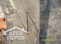 Скрепление бруса под углом